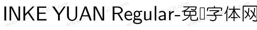 INKE YUAN Regular字体转换
